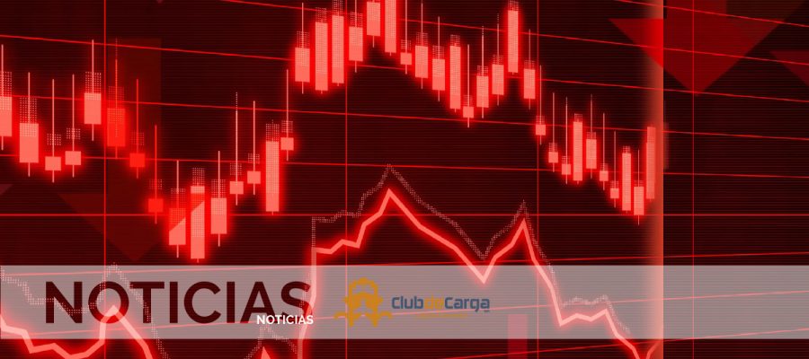 Caída porcentual del sector de carga en México