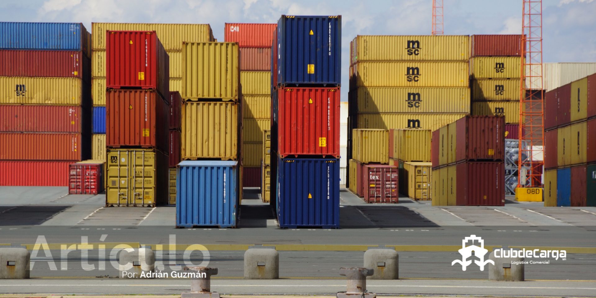 Seguro de carga en operación logística.