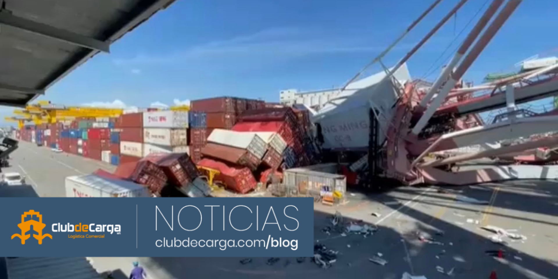 Colisión de buques provoca accidente en puerto de Taiwán
